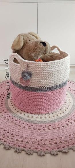 Cesto Infantil para Brinquedos