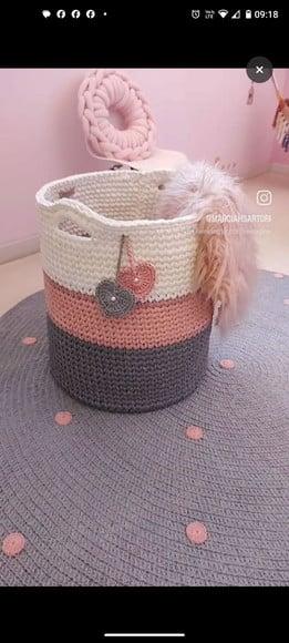 Cesto Organizador de Brinquedos