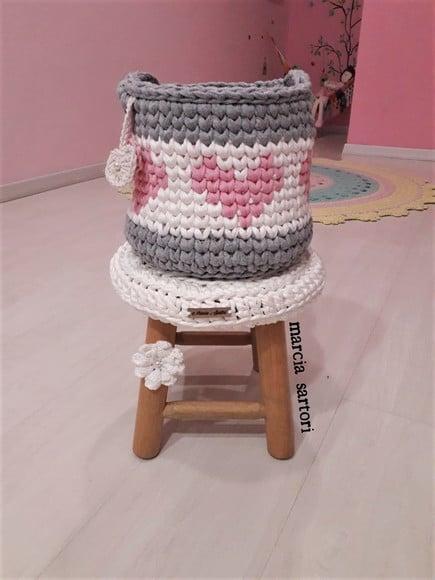 Cesto Organizador de Brinquedos