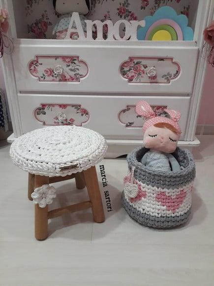 Cesto Organizador de Brinquedos