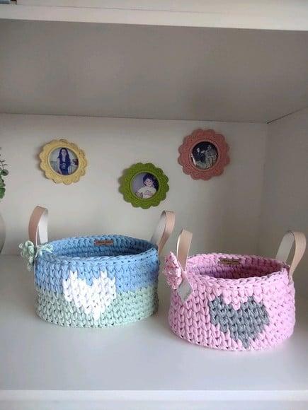 Cesto organizadores infantil