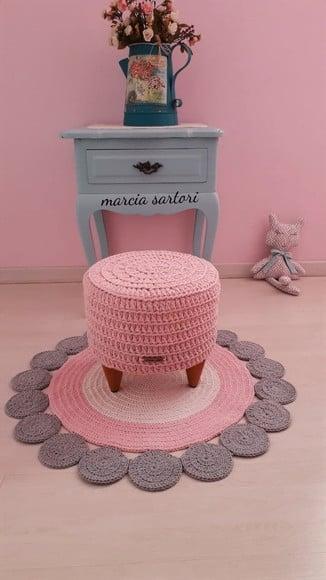 Kit Tapete + Puff Infantil
