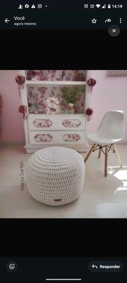 Puff Infantil Crú