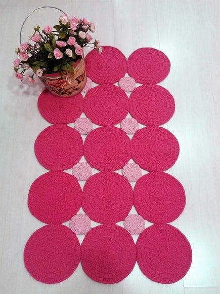 Tapete Bolas Pink