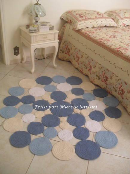 Tapete de Bolas Azul