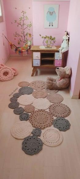 Tapete de Crochê Infantil