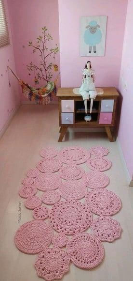 Tapete de Crochê Infantil