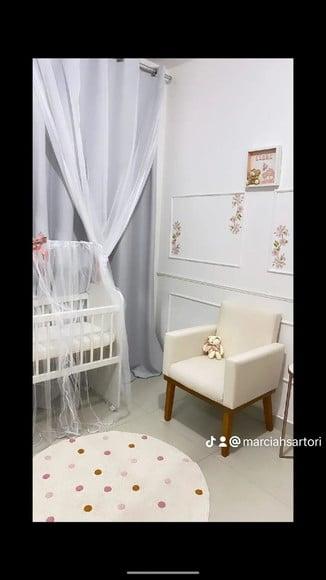 Tapete Infantil com Poá 1,10 Metros