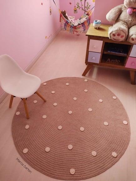 Tapete Infantil de Crochê 1,20 m