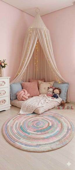 Tapete Infantil Fio De Malha ( 1,20 M )
