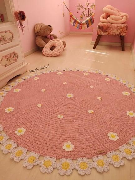 Tapete Infantil Flores