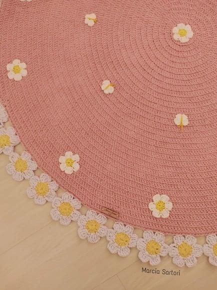 Tapete Infantil Flores