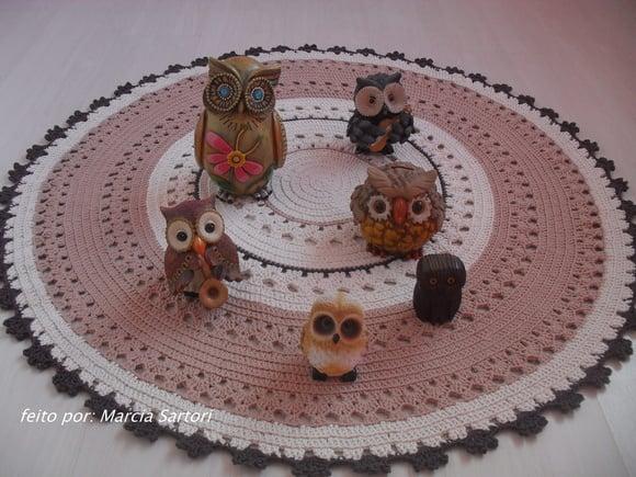 Tapete infantil redondo
