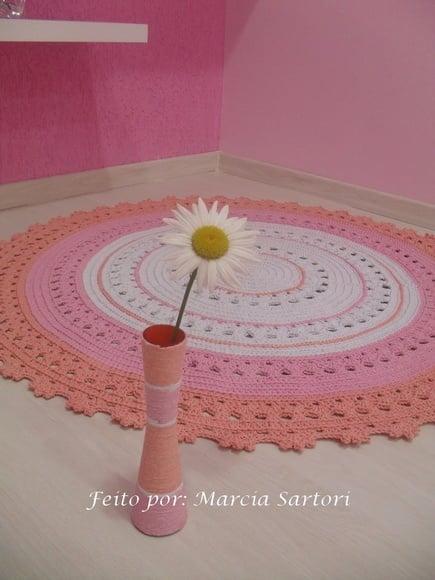 Tapete infantil redondo