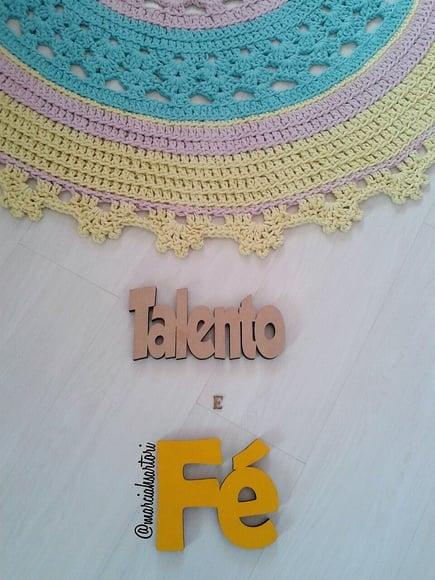 Tapete redondo