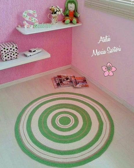 Tapete Redondo Infantil 1 Metro
