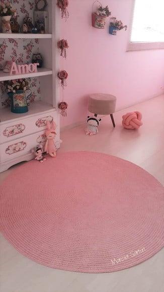Tapete Rosa Infantil (1,50 Metros)