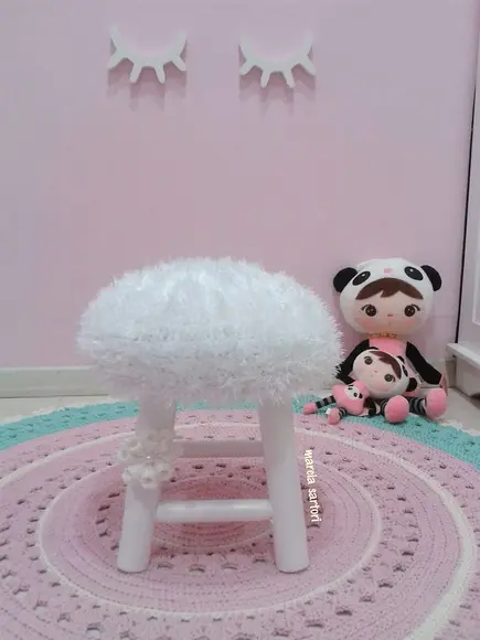 Banquinho de Croche
