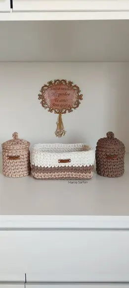 Kit Higiene Crochê