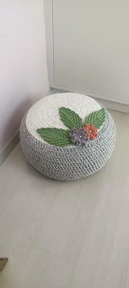 Puff De Croche Infantil