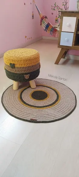 Puff Rei Leão