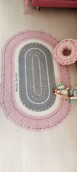 Tapete Infantil Oval