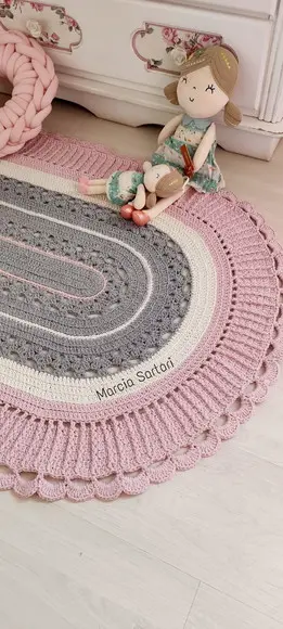 Tapete Infantil Oval