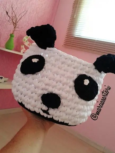 Cesto de croche