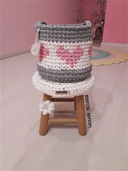 Cesto Organizador de Brinquedos