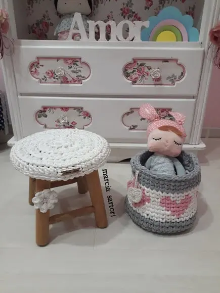 Cesto Organizador de Brinquedos