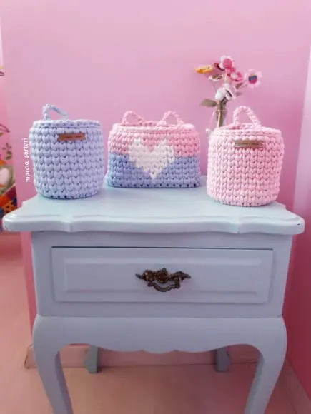 Cestos organizadores 3 unidades