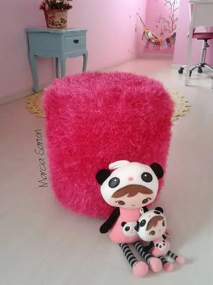 Puff de croche