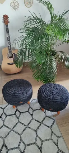 Puff de Crochê