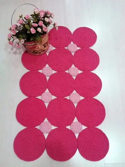 Tapete Bolas Pink