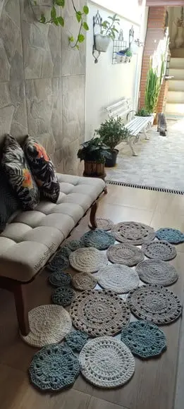 Tapete de Crochê Infantil