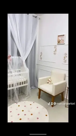 Tapete Infantil com Poá 1,10 Metros
