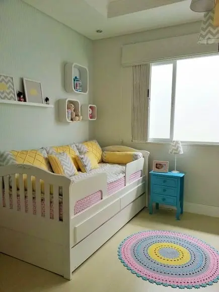 Tapete infantil redondo