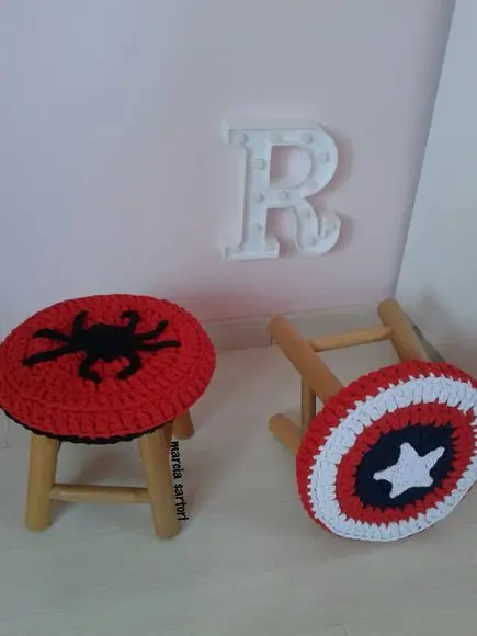 Banquinho croche