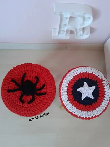 Banquinho croche