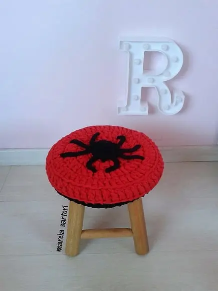 Banquinho croche