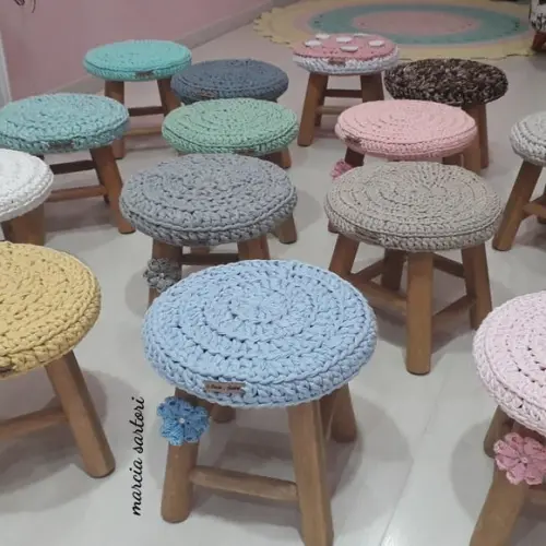 Banquinho Croche
