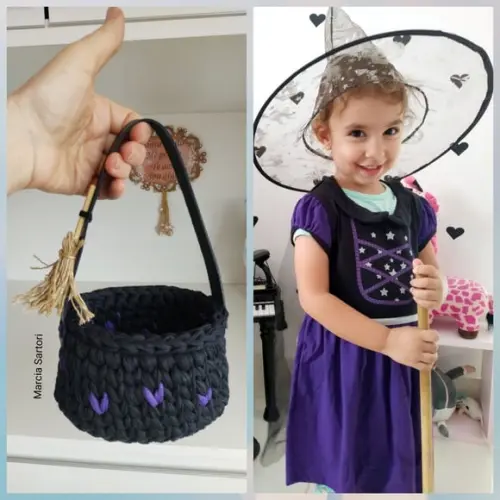 Bolsinha Halloween Infantil