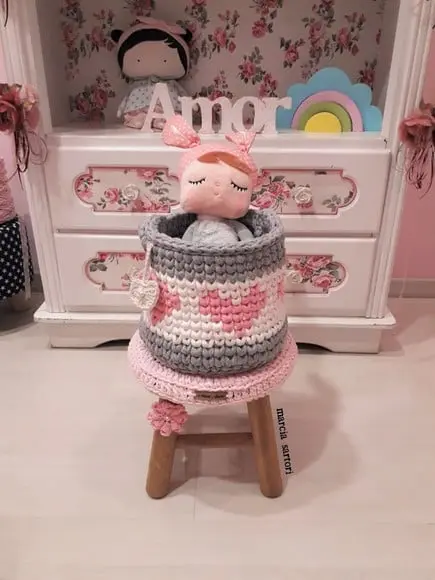 Cesto Organizador de Brinquedos