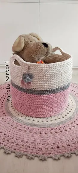 Cesto Infantil para Brinquedos
