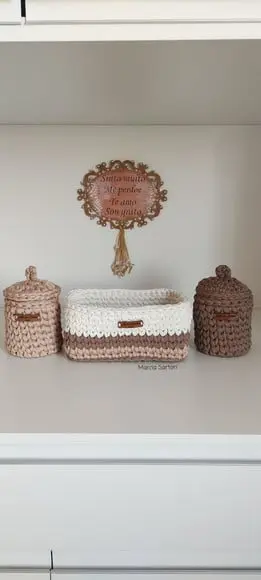 Kit Higiene Crochê