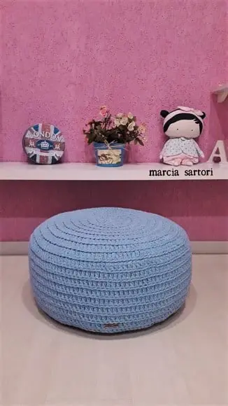 Puff de croche