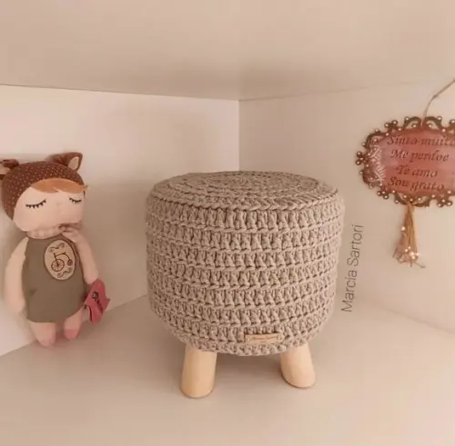 Puff e 1 Capinha Extra de Puff