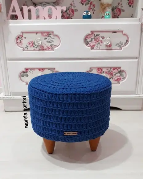 Puff Infantil de croche