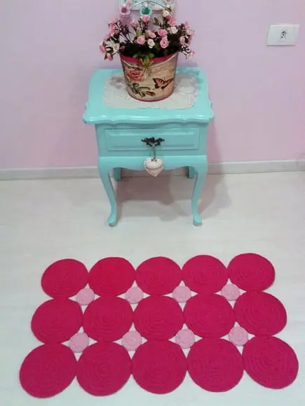 Tapete Bolas Pink