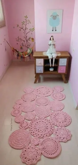 Tapete de Crochê Infantil